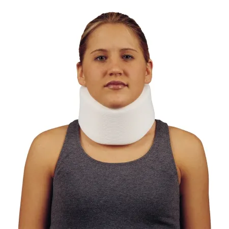 DeRoyal - 1018-10 - Cervical Collar Deroyal Soft Density Adult One Size Fits Most One-piece 3 Inch Height 22 Inch Length