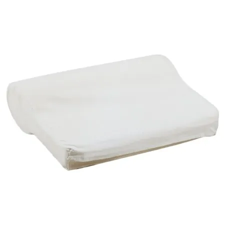 Deroyal - 9222-00 - Contoured Cervical Pillow White Reusable