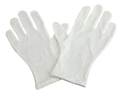 Graham Field Health Products - Grafco - 9665 - Graham Field  Infection Control Glove  Small / Medium Cotton White NonBeaded Cuff NonSterile
