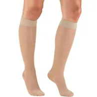 Truform - Ladies' Sheer Lites Stockings - From: 1773LB-L To: 1773TP-S - Womens Lite Weight Knee Highs 15 20 Gradient Large