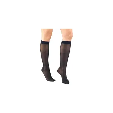Truform - 1773NV-S - Womens Lite Weight Knee Highs-15-20 Gradient-Small