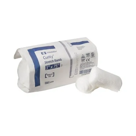 Cardinal - Curity - 2244- - Conforming Bandage  3 X 75 Inch 12 per Pack NonSterile 1 Ply Roll Shape