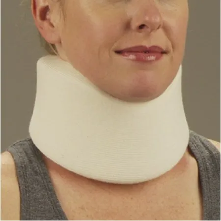 Deroyal - 1000251 - Cervical Collar DeRoyal Low Contoured / Medium Density Adult One Size Fits Most One-Piece 2-1/2 Inch Height 22 Inch Length