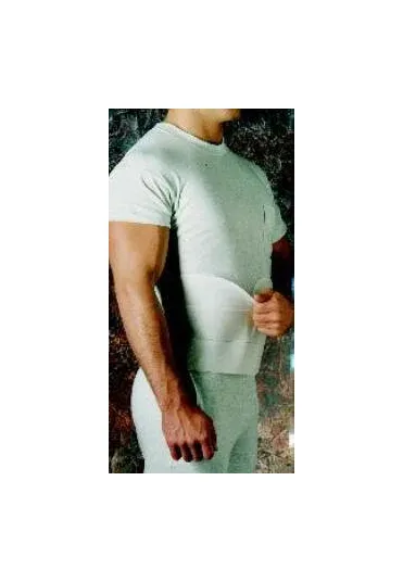 Scott Specialties - 1930 WHI SM - Abdominal Binder Small Hook And Loop Closure 30 To 45 Inch Waist Circumference 9 Inch Height Adult