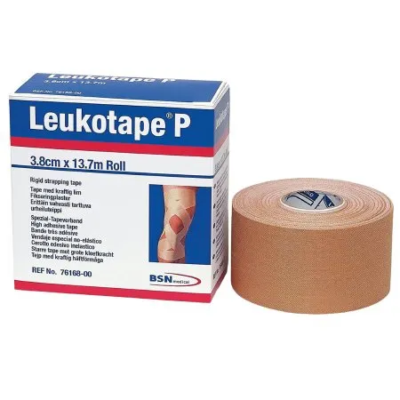 BSN Medical - Leukotape P - 76168 -  Orthopedic Corrective Tape  Beige 1 1/2 Inch X 15 Yard Zinc Oxide Adhesive NonSterile