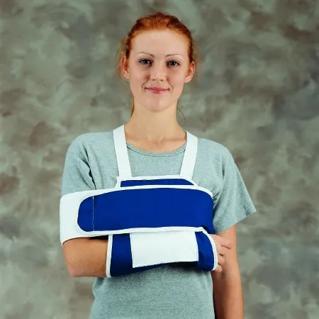 DeRoyal - 9005-01 - Shoulder Sling And Swathe Deroyal Pediatric Canvas Contact Closure Left Or Right Arm