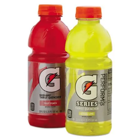 Gatorade - QKR-28667 - G-series Perform 02 Thirst Quencher Fruit Punch, 20 Oz Bottle, 24/carton