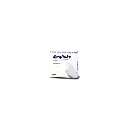 Derma Sciences - Surgitube - GL-219 - Surgitube Tubular Gauze Bandage 5/8" x 50 yds. Size 1, Latex-Free, White, for Small Fingers, Toes, for Use with Applicator
