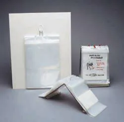 RD Plastics - S81 - Reclosable Bag 8 X 10 Inch Plastic Clear / White Block Zipper Closure