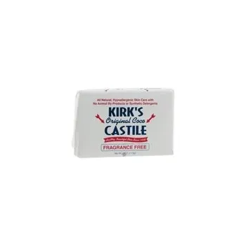 Kirks - From: 222964 To: 222967 - Kirk's Coco Castile Bar Soaps Fragrance Free 4 oz.
