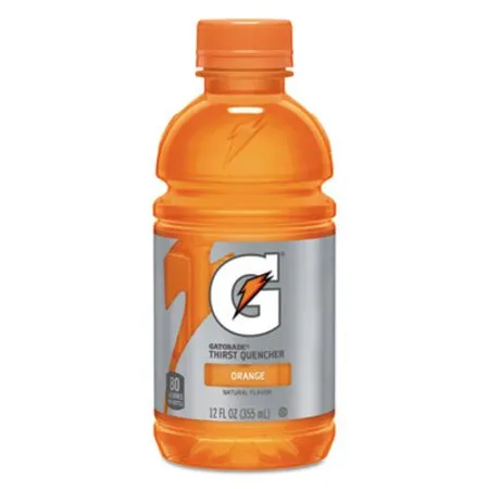 Gatorade - QKR-12937 - G-series Perform 02 Thirst Quencher, Orange, 12 Oz Bottle, 24/carton