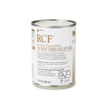 Abbott - RCF - 00108 - Infant Formula RCF 13 oz. Can Liquid Low Carbohydrate Seizures