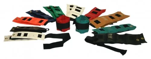Fabrication Enterprises - 10-2552 - The Cuff Deluxe Ankle And Wrist Weight - 20 Piece Set - 2 Each .25, .5, .75, 1, 1.5, 2, 2.5, 3, 4, 5 Lb