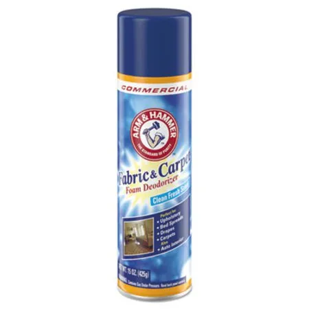 Hammer - CDC-3320000514CT - Fabric And Carpet Foam Deodorizer, Fresh Scent, 15 Oz Aerosol Spray, 8/carton