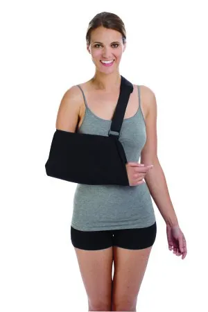 DJO DJOrthopedics - Procare Deluxe - 79-84002 - DJO  Arm Sling with Pad  Hook and Loop Strap Closure X Small