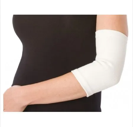DJO DJOrthopedics - ProCare - 79-81217 - DJO  Elbow Support PROCARE Large Pull On Sleeve Elbow 10 to 11 1/2 Inch Forearm Circumference White