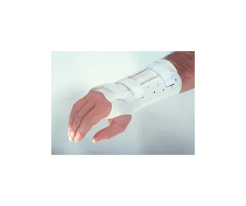 Alimed - PlastiCast - 2970001920 - Wrist / Hand Splint Plasticast Polyethylene / Foam / Stockinette Left Hand White Small