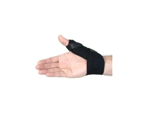 Alimed - 2970001951 - Thumb Splint Alimed Custom-molded Adult Small Hook And Loop Strap Closure Left Or Right Hand Black