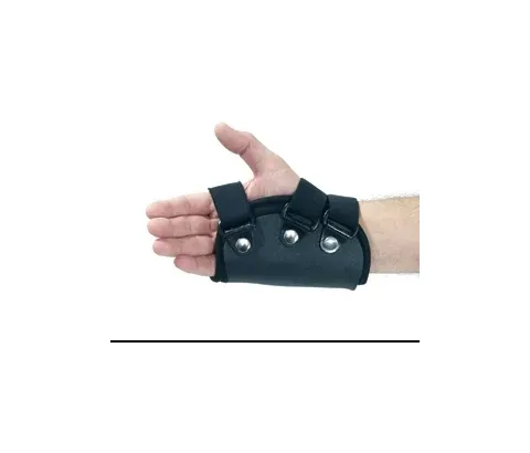 Alimed - Freedom Comfort - 5112 - Boxer Fracture Splint with MP Extension Freedom Comfort Kydex Thermoplastic / T-Foam Left Hand Black Medium