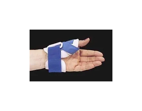 Alimed - Freedom - 2970003667 - Thumb Splint Freedom Small Hook And Loop Closure Left Or Right Hand Blue / White