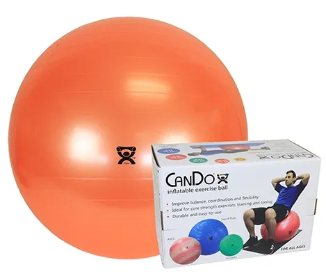 Fabrication Enterprises - CanDo - From: 30-1802B To: 30-1805B -  Inflatable Exercise Ball Retail Box