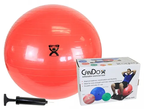 CanDo - 30-1847 - Inflatable Exercise Ball w/ Pump- -Retail Box