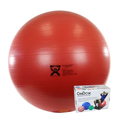 Fabrication Enterprises - 30-1854B - CanDo Inflatable Exercise Ball - Extra Thick - Retail Box