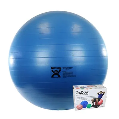 Fabrication Enterprises - 30-1855B - CanDo Inflatable Exercise Ball - Extra Thick - Retail Box