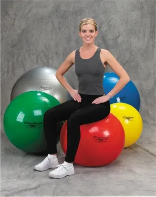 Fabrication Enterprises - 30-1879B - Thera-Band Inflatable Exercise Ball - Pro Series SCP - Retail Box