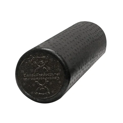 Fabrication Enterprises - CanDo - 30-2282 - CanDo Half-Round Therapy Foam Roller Slim Black EPP Foam 6 X 36 Inch