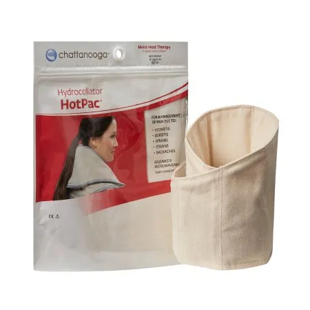 DJO - HotPac Contour - 1002 - Moist Heat Therapy Pad HotPac Contour Neck One Size Fits Most Canvas Reusable