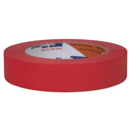 Duck - DUC-240571 - Color Masking Tape, 3 Core, 0.94 X 60 Yds, Red