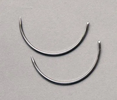 Aspen Surgical Products - Richard-Allan - 216706 - Taper Point Suture Needle Richard-allan 0.984 Inch Length Mayo Catgut Type Size 6 Needle Single Use