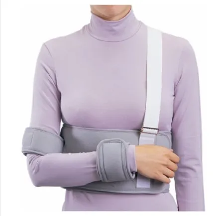 DJO - ProCare - 79-84100 - Shoulder / Arm Immobilizer PROCARE One Size Fits Most Fiber Laminate Contact Closure Left or Right Arm