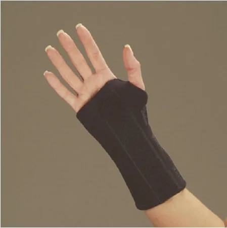 Deroyal - Ne7739-72 - Cock-Up Wrist Brace Deroyal Low Profile Neoprene Right Hand Black Medium