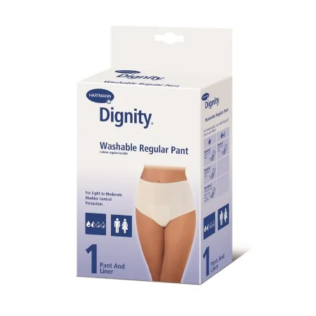 Hartmann - Dignity - 16905 - Dignity Protective Underwear With Liner Unisex Cotton / Polyester X-Large Pull On Reusable