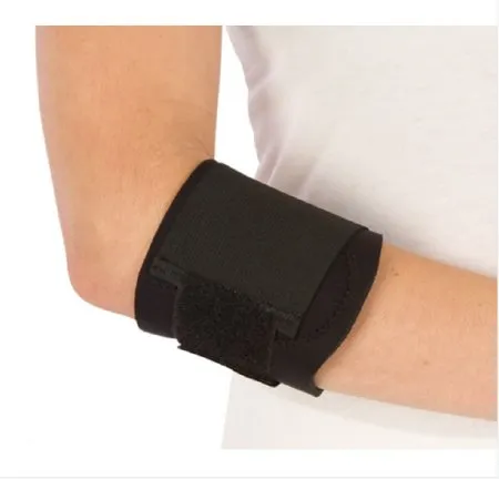 DJO DJOrthopedics - ProCare - 79-81185 - DJO  Elbow Support PROCARE Medium Contact Closure Tennis Left or Right Elbow 8 to 11 Inch Circumference Black