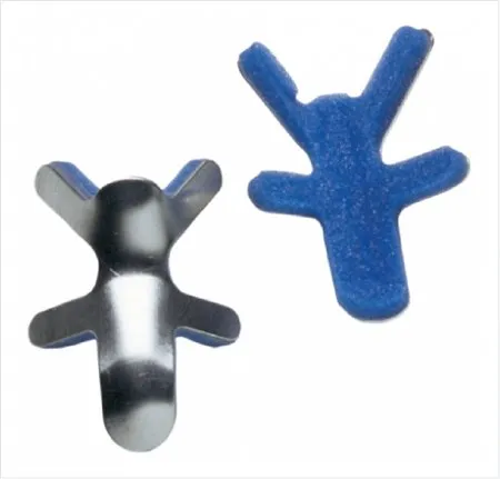 DJO DJOrthopedics - ProCare - 79-71967 - DJO  Finger Splint  Adult Large Bendable Prong Closure Left or Right Hand Blue / Silver