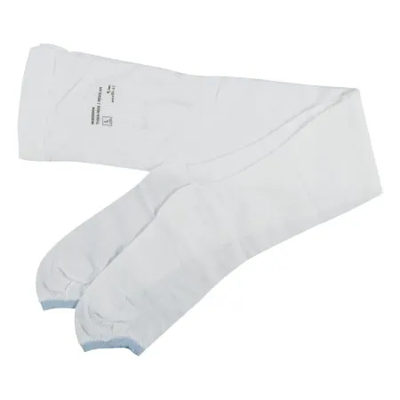 McKesson - 84-42 - Anti embolism Stocking Thigh High Large / Regular White Inspection Toe