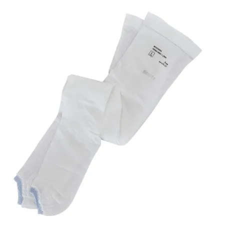 McKesson - 84-43 - Anti embolism Stocking Thigh High Large / Long White Inspection Toe