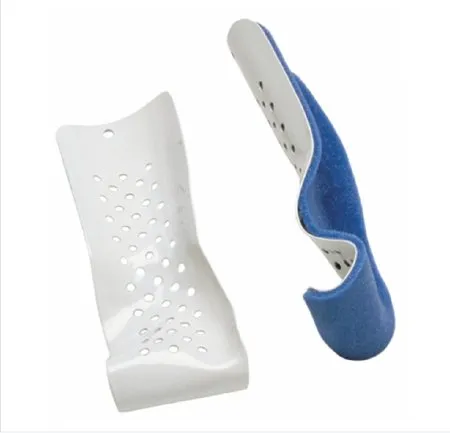 DJO DJOrthopedics - ProCare - 79-72123 - DJO  Colles' Wrist Splint  Padded Aluminum / Foam Right Hand Blue / White Small