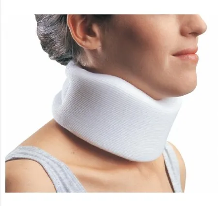 DJO - ProCare Universal - 79-83500 - Cervical Collar ProCare Universal Contoured / Medium Density Adult One Size Fits Most One-Piece 3 Inch Height 24 Inch Length 10-1/2 to 24 Inch Neck Circumference