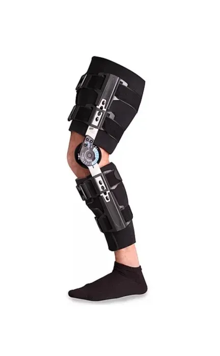 Ovation Medical - From: 41300 To: 41408  Post Op Knee Plus, Standard Wrap with Drop Lock and Extending Struts   Universal
