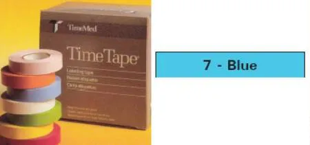 Precision Dynamics - Barkley - T-501-7 - Blank Label Tape Barkley Multipurpose Label Blue 1 X 500 Inch