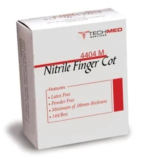 Tech-Med Services - 4404L - Nitrile Finger Cots