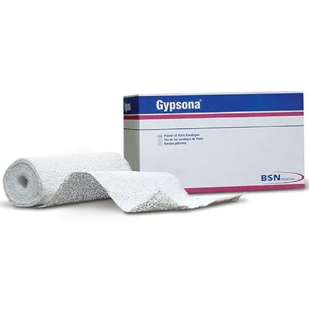 BSN Medical - Gypsona S - 30-7392 - Plaster Splint Gypsona S 5 X 30 Inch Plaster of Paris / Plastic White