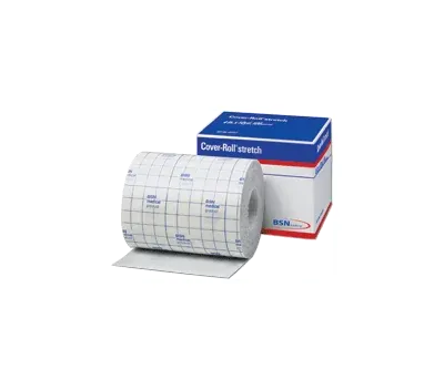 Bsn Jobst - Cover-Roll - 45555 - 8" x 10yds cover-roll stretch offers the convenience of single-sheet taping over dressings. Cut to size to secure virtually any dressing. Air & exudate permeable, hypoallergenic & translucent.
