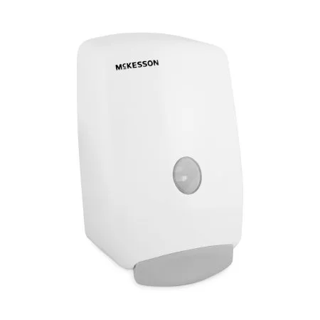 McKesson - 53-2000 - Soap Dispenser White Plastic Manual Push 2000 mL Wall Mount