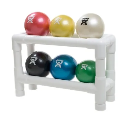 Fabrication Enterprises - CanDo - From: 10-3188 To: 10-3189 -  WaTE Ball Hand held 6 piece set with 2 tier rack