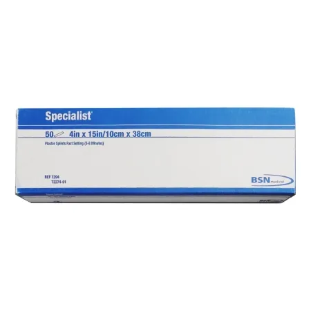 BSN Medical - Specialist - 7394 -  Plaster Splint  4 X 15 Inch Plaster of Paris White